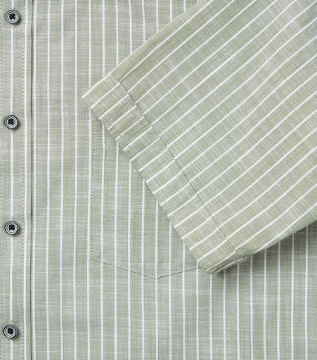 Hemden korte mouw groen Casa Moda