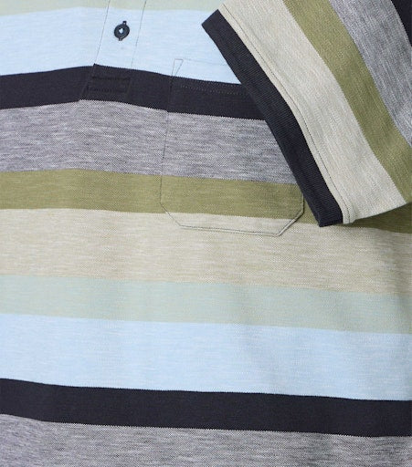 Polo's korte mouw groen Casa Moda