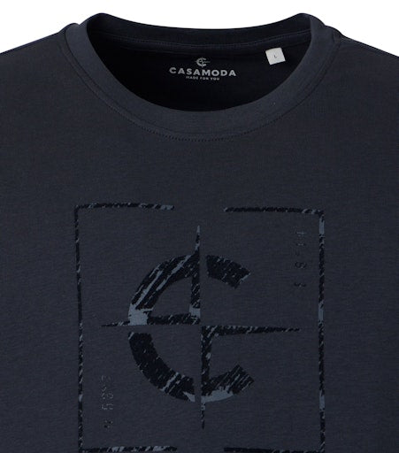 T-shirts korte mouw blauw Casa Moda