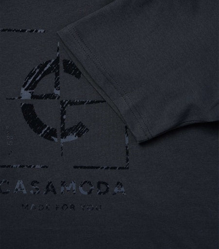 T-shirts korte mouw blauw Casa Moda