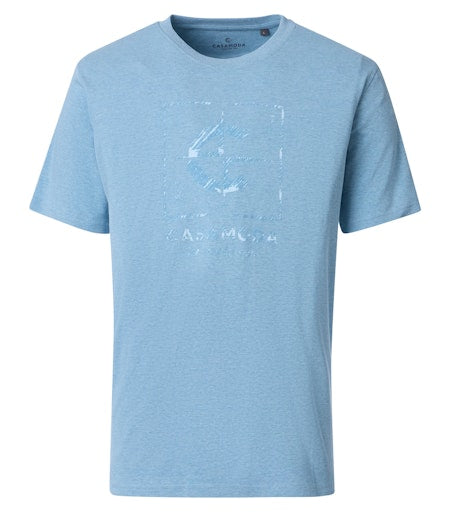 T-shirts korte mouw blauw Casa Moda