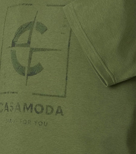 T-shirts korte mouw groen Casa Moda