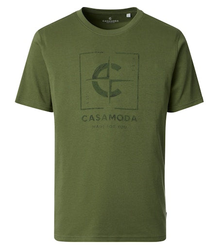 T-shirts korte mouw groen Casa Moda