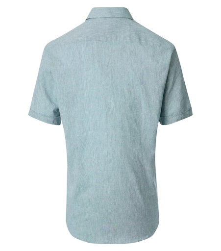 Hemden korte mouw groen Casa Moda