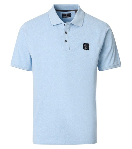 Polo's korte mouw blauw Casa Moda