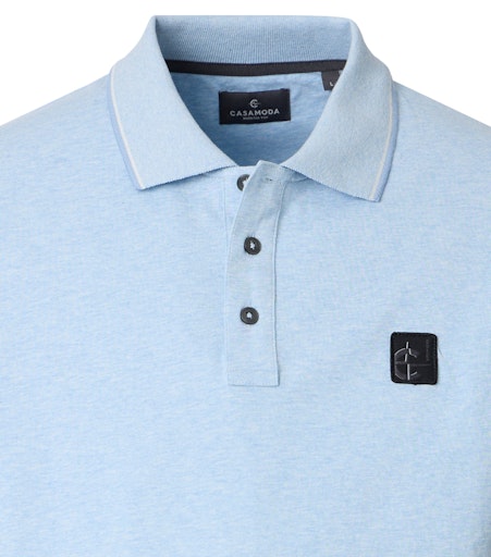 Polo's korte mouw blauw Casa Moda