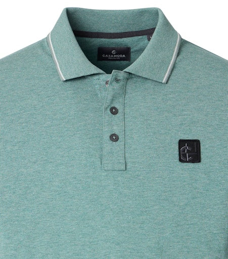 Polo's korte mouw blauw Casa Moda