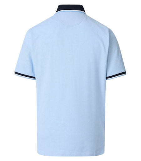 Polo's korte mouw blauw Casa Moda
