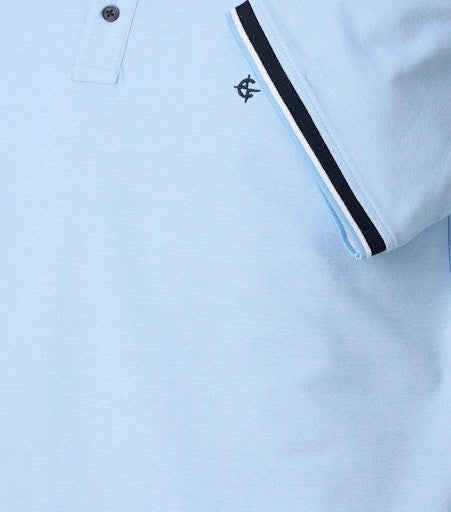 Polo's korte mouw blauw Casa Moda
