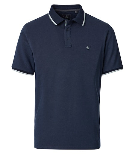 Polo's korte mouw blauw Casa Moda