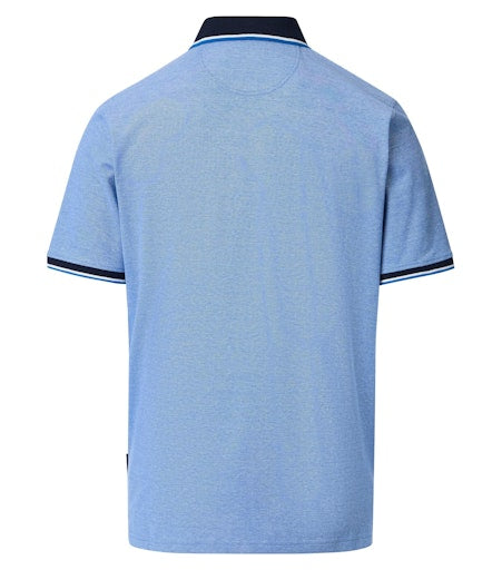 Polo's korte mouw blauw Casa Moda