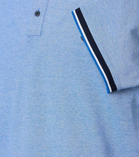 Polo's korte mouw blauw Casa Moda