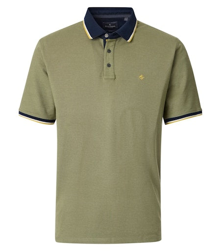Polo's korte mouw groen Casa Moda