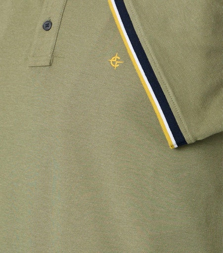 Polo's korte mouw groen Casa Moda
