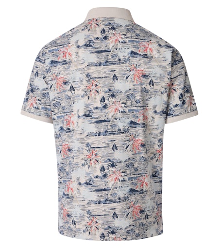 Polo's korte mouw beige Casa Moda