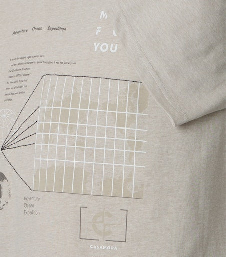 T-shirts korte mouw beige Casa Moda