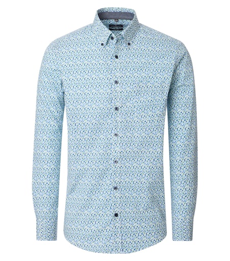 Hemden lange mouw groen Casa Moda