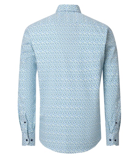 Hemden lange mouw groen Casa Moda