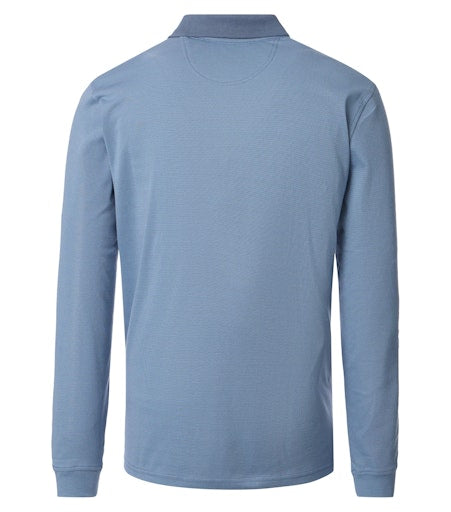 Polo's lange mouw blauw Casa Moda