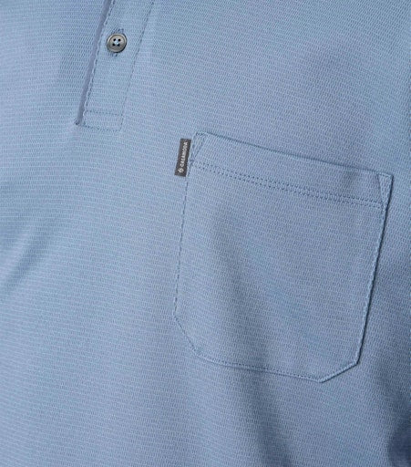 Polo's lange mouw blauw Casa Moda