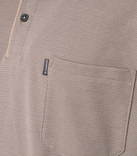 Polo's lange mouw beige Casa Moda