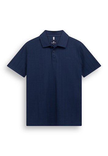 Polo's korte mouw blauw State of Art