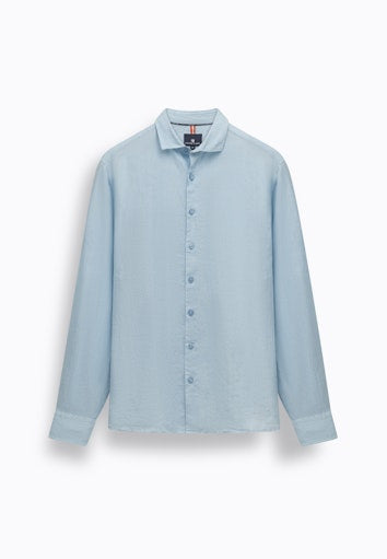 Hemden lange mouw blauw State of Art