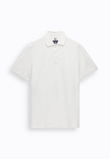 Polo's korte mouw wit State of Art