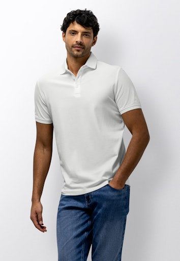 Polo's korte mouw wit State of Art