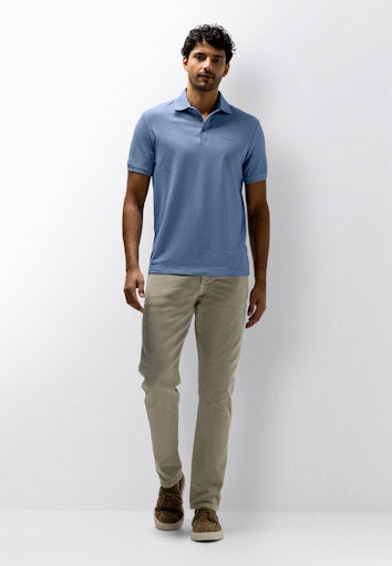 Polo's korte mouw blauw State of Art