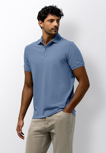Polo's korte mouw blauw State of Art