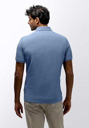 Polo's korte mouw blauw State of Art