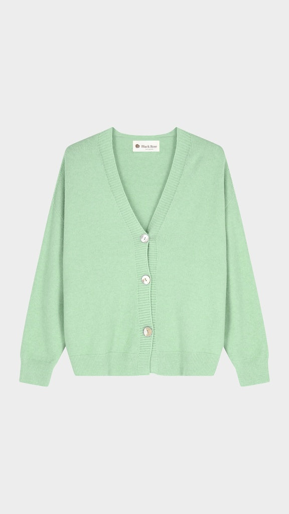 Cardigans groen BLACK ROSE
