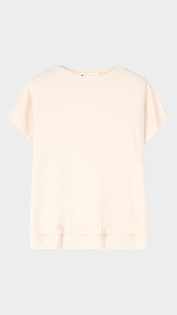 T-shirts korte mouw beige BLACK ROSE