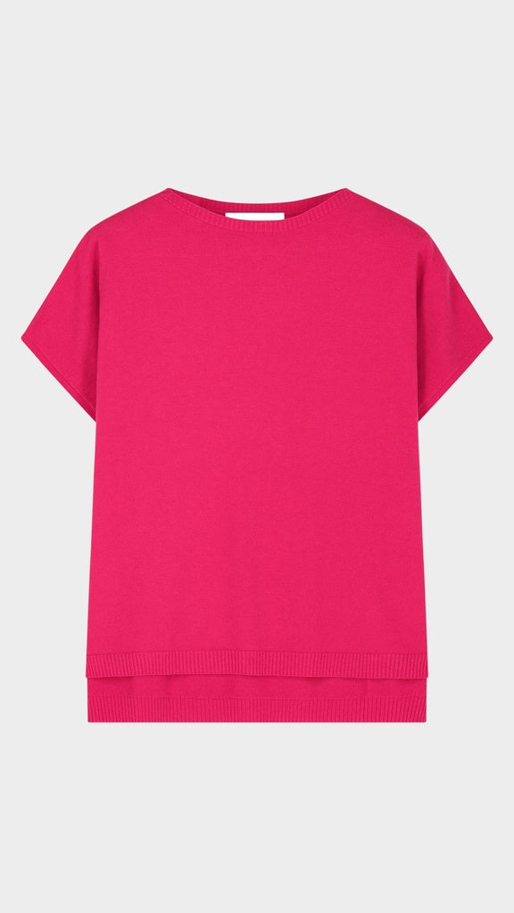 T-shirts korte mouw roze BLACK ROSE