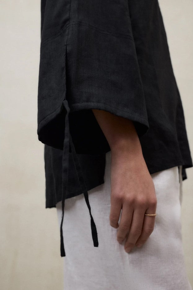 Blouses lange mouw zwart ECOALF