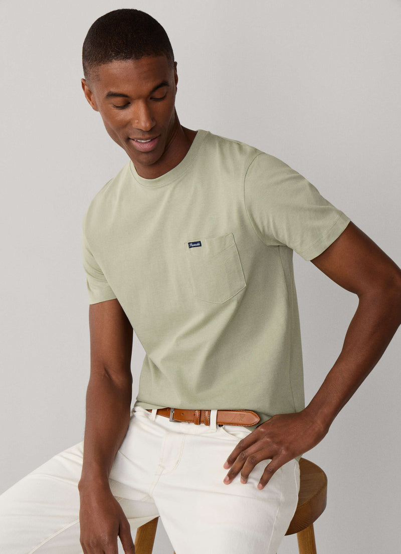 T-shirts korte mouw beige Façonnable