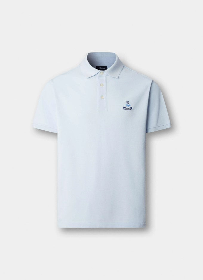 Polo's korte mouw blauw Façonnable