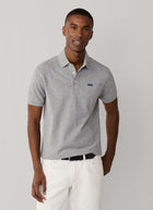 Polo's korte mouw grijs Façonnable