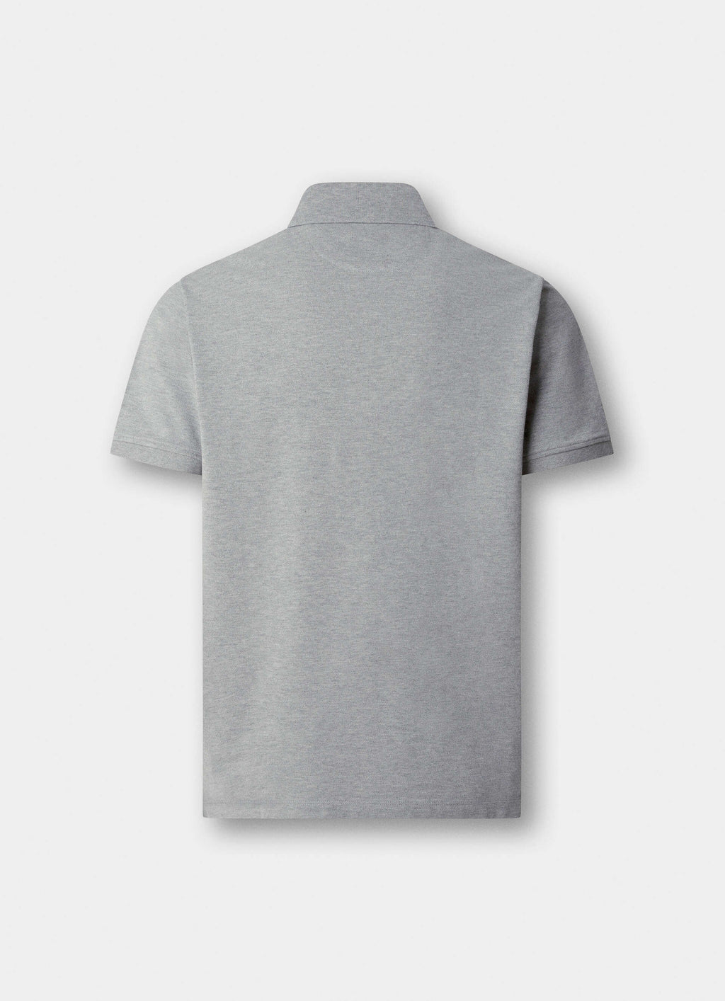 Polo's korte mouw grijs Façonnable