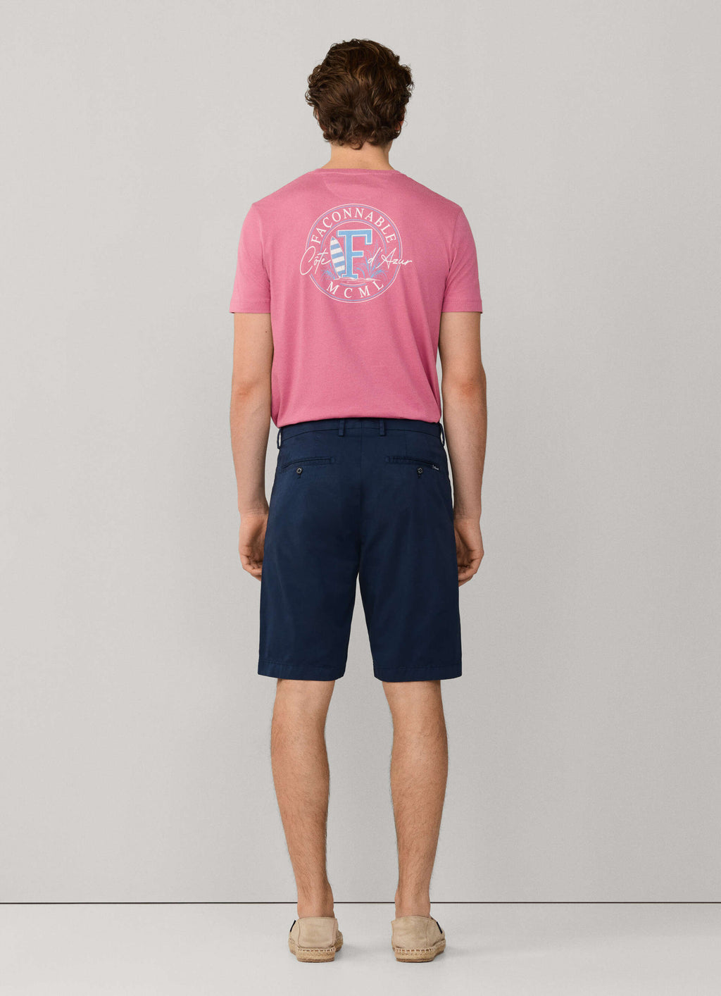 Shorten navy Façonnable