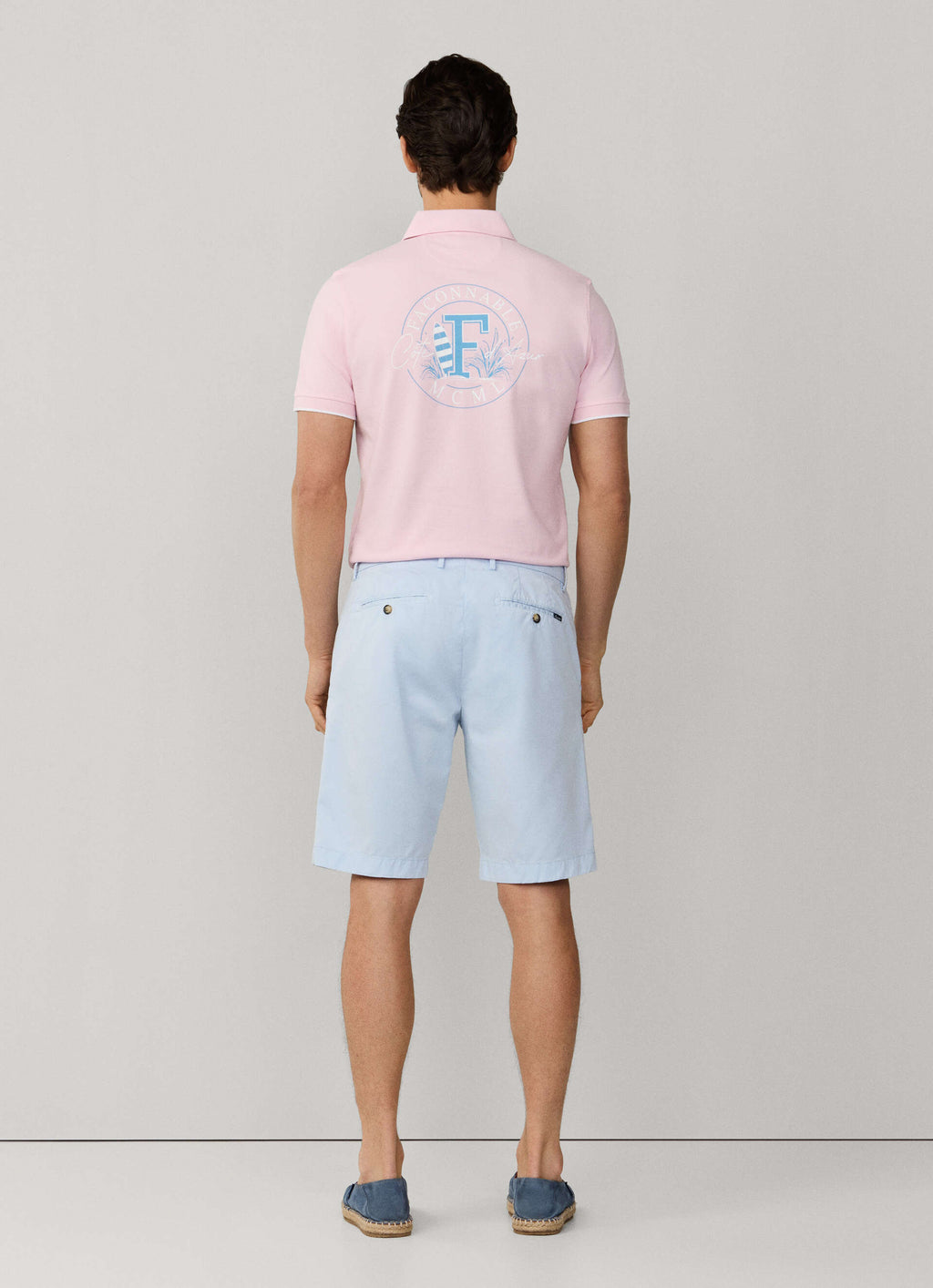 Shorten blauw Façonnable