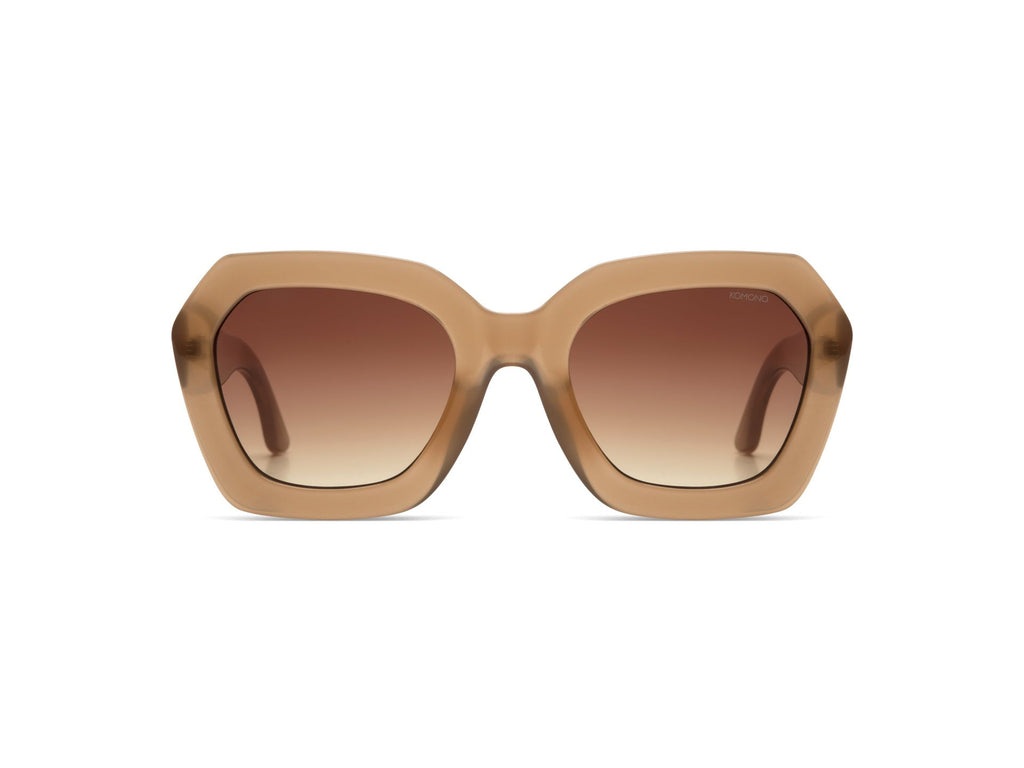 Brillen beige KOMONO
