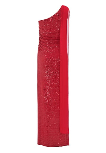 Jurken zonder mouw rood SWING
