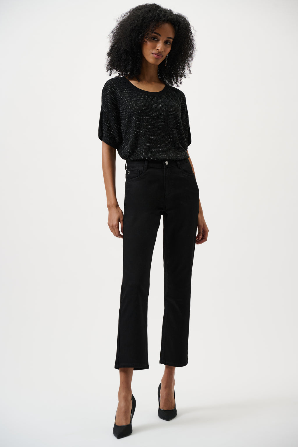 Blouses korte mouw zwart Joseph Ribkoff