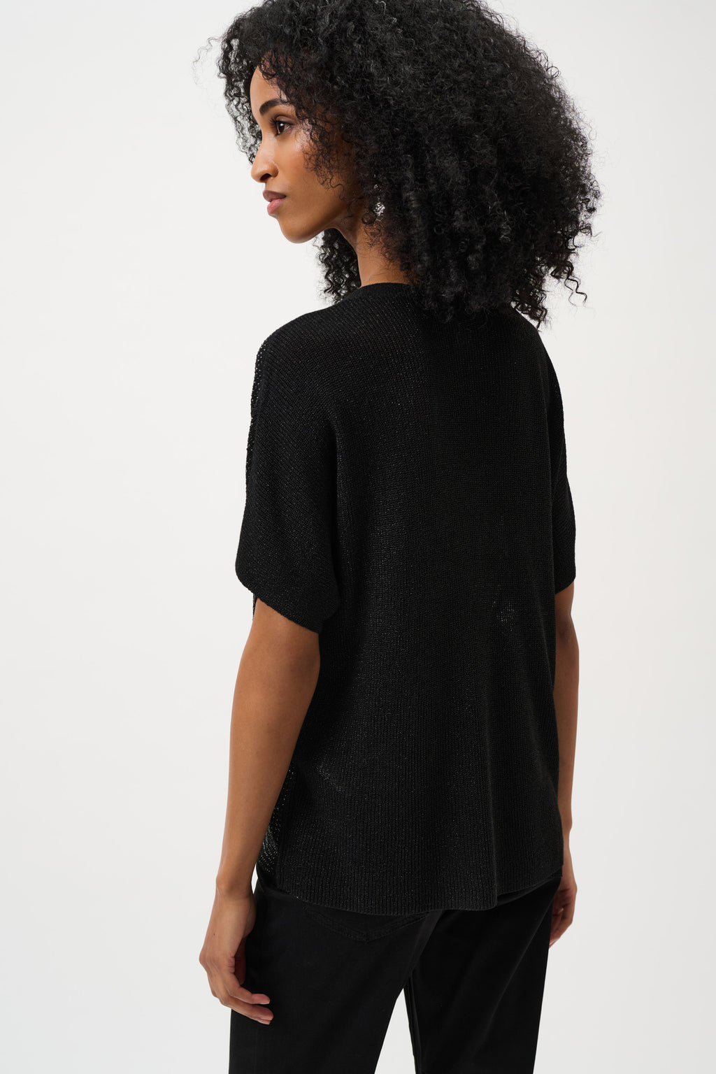 Blouses korte mouw zwart Joseph Ribkoff