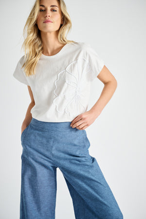 T-shirts korte mouw wit Marie Méro