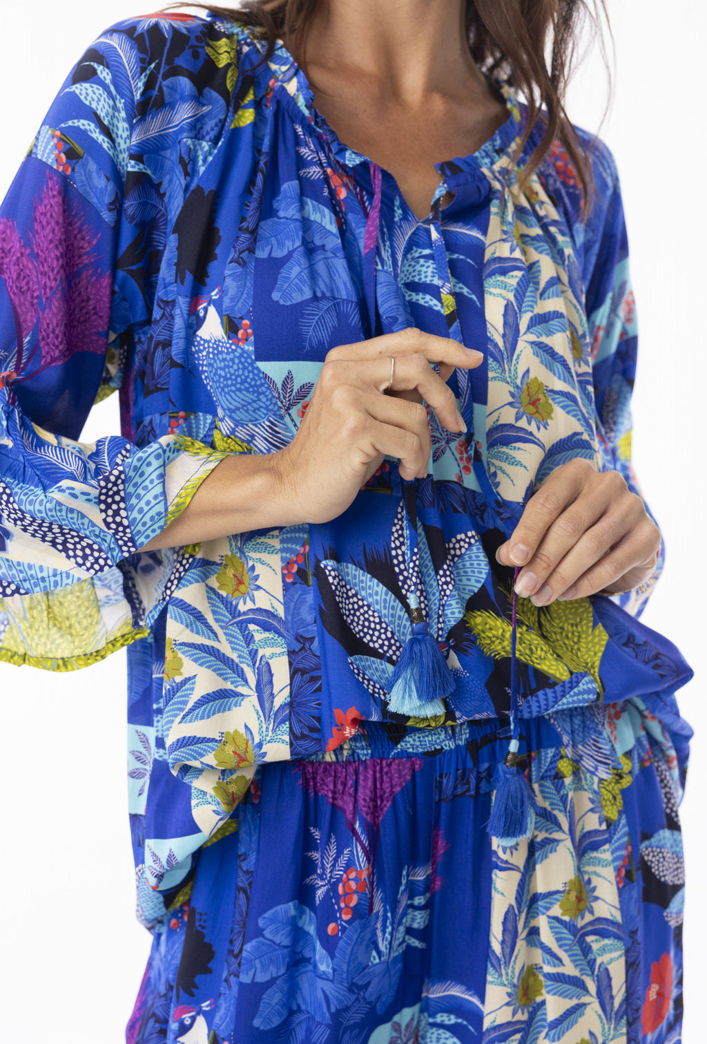 Blouses korte mouw multicolor Escape