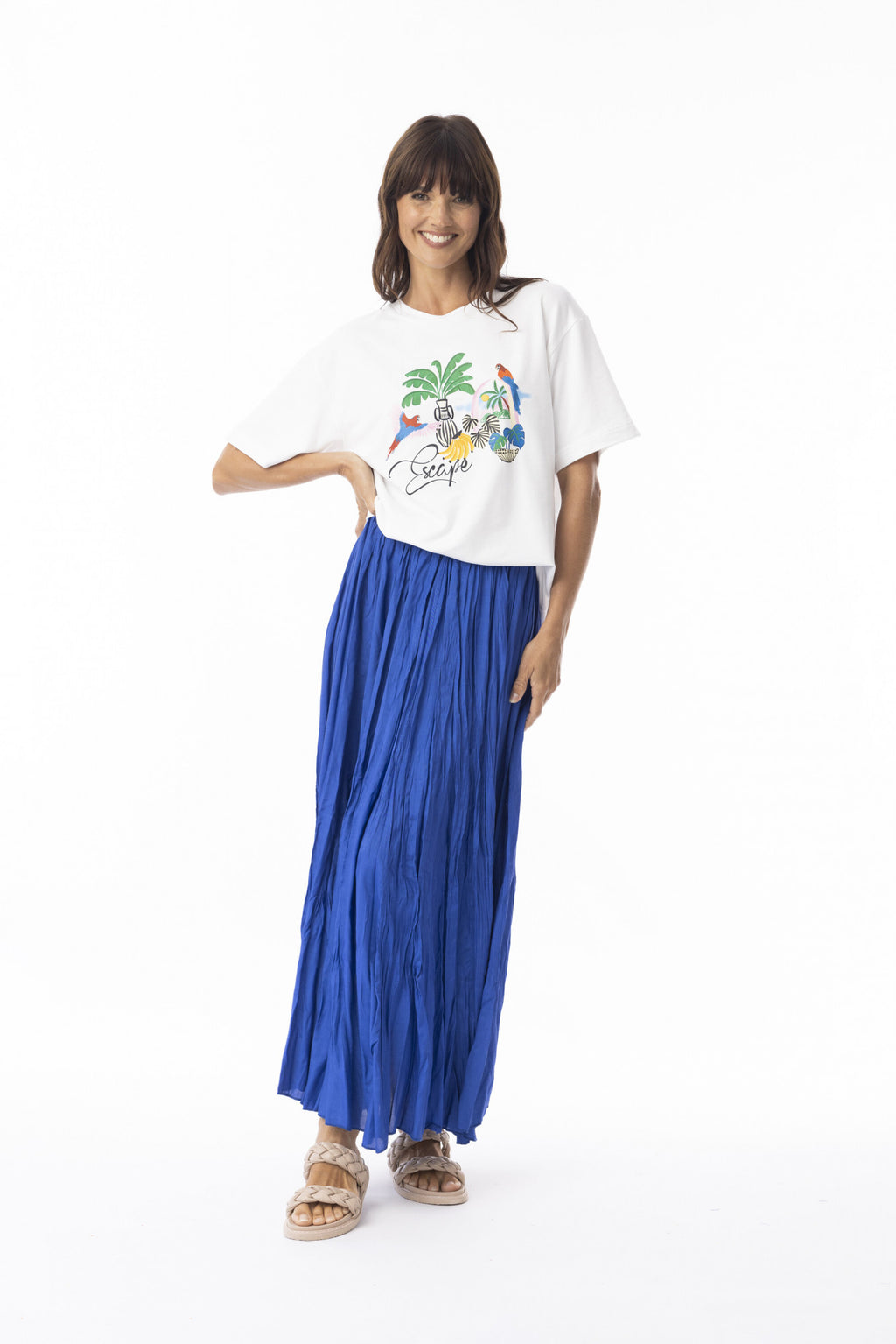 T-shirts korte mouw wit Escape