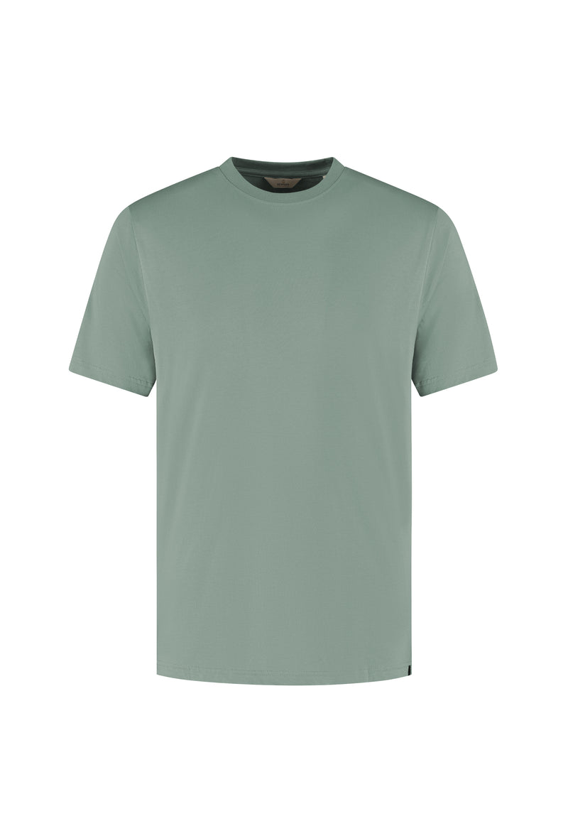 T-shirts korte mouw groen Dstrezzed
